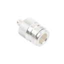 Conector N Hembra, de Anillo Plegable para Cables LMR-240, RG-8/X, 9258, Niquel/Oro/Teflón.