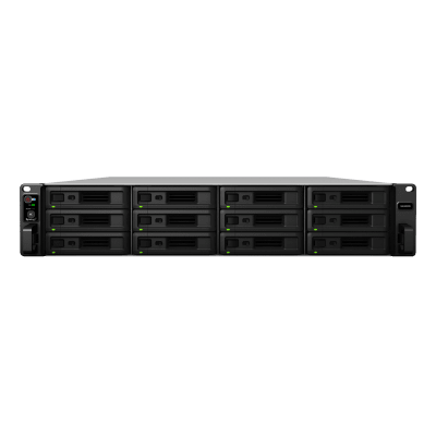 Sistema de Almacenamiento de Alta Escalabilidad Synology SA3200D | Arquitectura de Controlador Dual Activo-Pasivo | Capacidad Bruta de 576 TB | 12 Ranuras SAS | Compatibilidad con Virtualización | Protección de Carga de Trabajo sin Licencia