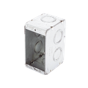 Caja (Chalupa) Multigang de 1 Gang/ Profundidad de 2-1/2 Pulgadas (6.35 cm)/ 8 TKO (1/2 y 3/4).