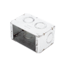 Caja (Chalupa) Multigang de 1 Gang/ Profundidad de 2-1/2 Pulgadas (6.35 cm)/ 8 TKO (1/2 y 3/4).