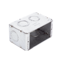 Caja (Chalupa) Multigang de 1 Gang/ Profundidad de 2-1/2 Pulgadas (6.35 cm)/ 8 TKO (1/2 y 3/4).