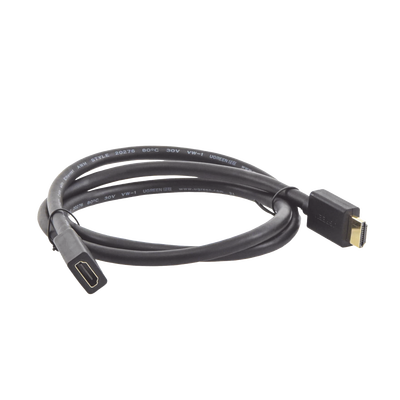 Cable Extensor HDMI de 1 Metro (3.28 Pies) / 4K@60Hz / 3D / HDR / Macho a Hembra / Núcleo de Cobre Estañado / Transmisión Estable