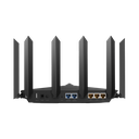 Router WiFi 6 Triple Banda AX6600 MU-MIMO / 1 Puerto WAN/LAN 2.5 Gbps / 1 Puerto WAN/LAN 1Gbps / 3 Puertos LAN 1Gbps / 2 puerto USB 3.0 / OneMesh ™ / Adminitración App (Tether) o Página web / Protección HomeShield
