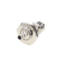 Conector TNC Hembra Hermético, montaje Trasero, D plano.