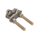 Conector X 2 Cables / Calibre 4-2/0 AWG / Bronce 100% / Unión Cruzada / Sin Soldadura / Baja Resistencia