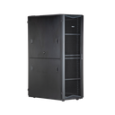 Gabinete FlexFusion para Centros de Datos, 45 UR, 800 mm de Ancho, 1200 mm de Profundidad, Fabricado en Acero, Color Negro