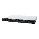 NAS RackStation RS822+ | 4 Bahías | 1U | AMD Ryzen V1500B | 32 GB DDR4 ECC | 4 Puertos 1GbE | Expansión PCIe | Compatible con SSD NVMe | Sistema Operativo Synology DSM.