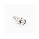 Carga Coaxial Terminal de 75 Ohm para CCTV, 1/2 Watt, en Conector BNC Macho, Níquel/ Oro/ Delrin
