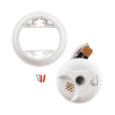Detector de Humo Autónomo, No Requiere Panel, LED de Escape, Sensor por Ionización, Batería 9 V reemplazable