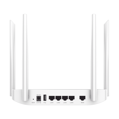 Router Inalámbrico Wi-Fi 5 802.11ac 1.27 Gbps, doble banda, MU-MIMO 2x2:2, servidor VPN con administración desde la nube gratuita o stand-alone.