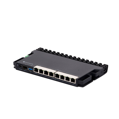 RB5009UPr+S+IN 8 puertos PoE in/out, 1 SFP+, Solo RouterOS v7