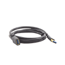 Cable Extensor USB 3.0 / 1 Metro / Macho-Hembra / 5 Gbps / Ultra Durabilidad / Núcleo de cobre estañado 28/22 AWG / Blindaje interior múltiple / Ideal para teclado, mouse , etc.