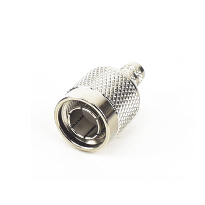 Conector TNC Macho, de Anillo Plegable para Cable RG-11/U, Níquel/ Oro/ Teflón.