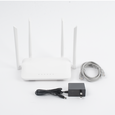 Home Router Inalámbrico Wi-Fi 5 Doble Banda, 1 Puerto Wan 10/100 y 3 Puertos Lan 10/100 Hasta 1,200 Mbps
