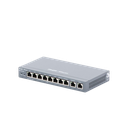 Router Balanceador PoE Cloud 10 puertos gigabit (8 puertos PoE), soporta 4x WAN configurables, hasta 200 clientes con desempeño de 600 Mbps asimétricos
