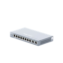 Router Balanceador PoE Cloud 10 puertos gigabit (8 puertos PoE), soporta 4x WAN configurables, hasta 200 clientes con desempeño de 600 Mbps asimétricos