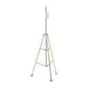 Kit de Montaje de Tripie con Mástil de 3 metros Ideal para instalar Antenas, Radios, Cámaras, etc...