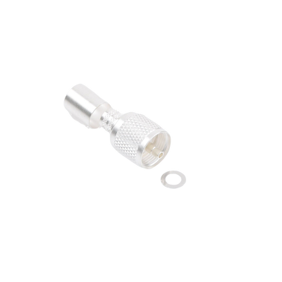 Conector UHF Macho (PL-259) para cables RG-8/U, RG-214/U, BELDEN 8268.