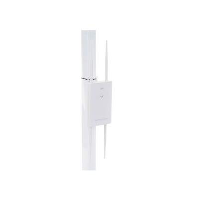 Punto de acceso para exterior Wi-Fi 6 802.11 ax 3.55 Gbps, MU-MIMO 4x4:4 con administración desde la nube gratuita o stand-alone.