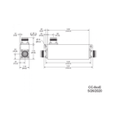 Acoplador direccional 20dB 617-5925MHz 300W-161dBc 4.3-10 IP67