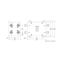 Combinador Hibrido 4x4 617-5925 MHz 100W -161dBc 4.3-10 IP67