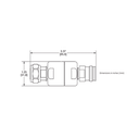 BLOQUEADOR DE DC 250-6000MHz 500W/3kV -161dBc 4.3-10 IP65 .