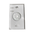 Placa de Pared, con Orificio y Grommet, Ideal para Pasar Cables
