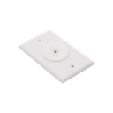 Placa de Pared, con Orificio y Grommet, Ideal para Pasar Cables