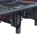 BOCINA DE PARED | 2 WOOFERS DE FIBRA DE CARBONO 6.5'' | TWEETER DE TITANIO 1'' | 200W