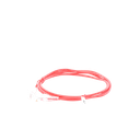 Cable de Parcheo Slim UTP Cat6A - 2 Metros (6.56 Pies) Rojo, Diámetro Reducido (28 AWG)