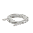 Cable de Parcheo Slim UTP Cat6A - 10 Metros (32.81 Pies) Blanco, Diámetro Reducido (28 AWG)