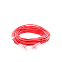 Cable de Parcheo Slim UTP Cat6A - 10 Metros (32.81 Pies) Rojo Diámetro Reducido (28 AWG)