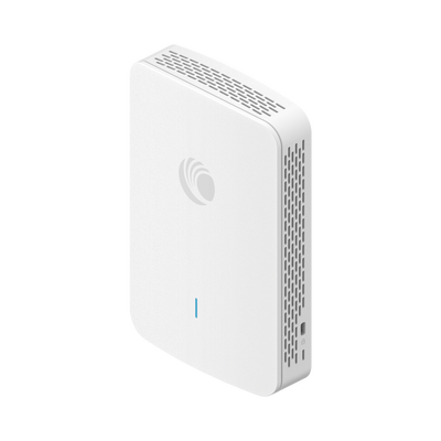 Punto de Acceso Empresarial Wi-Fi 6 / Con diseño para Pared /  3 Puertos Gigabit (1 con Salida PoE) / Doble banda en ( 2.4 y 5 GHz) / Hasta 2.5 Gbps / Gestión desde la Nube / Alimentación PoE af