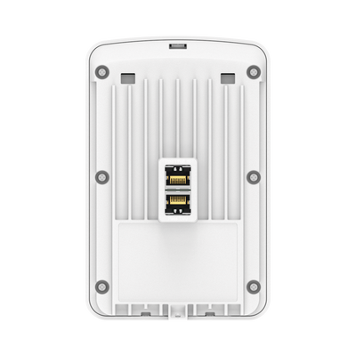 Punto de Acceso Empresarial Wi-Fi 6 / Con diseño para Pared /  3 Puertos Gigabit (1 con Salida PoE) / Doble banda en ( 2.4 y 5 GHz) / Hasta 2.5 Gbps / Gestión desde la Nube / Alimentación PoE af