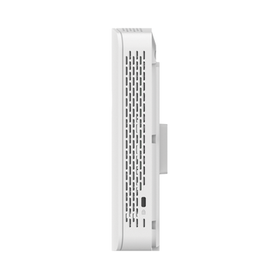 Punto de Acceso Empresarial Wi-Fi 6 / Con diseño para Pared /  3 Puertos Gigabit (1 con Salida PoE) / Doble banda en ( 2.4 y 5 GHz) / Hasta 2.5 Gbps / Gestión desde la Nube / Alimentación PoE af