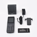W611W es un teléfono IP Wi-Fi portátil, Resistente, Moderno diseñado para aplicaciones de comunicación móvil.