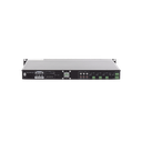 Amplificador de Audio | 1 canal | 350 W | Sistema 100V y Baja Impedancia | 4 Entradas de Micrófono Balanceadas | Bluetooth | USB | SD | FM | Montaje en Rack