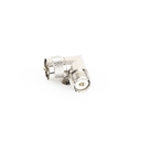Adaptador en Ángulo Recto, de Conector UHF Macho (PL-259) a UHF Hembra (SO-239), Níquel/ Oro/ Delrin.