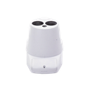 Detector Lineal De Humo Motorizado, Alcance Hasta 120m, Alineación Automatica, Por Haz Reflejado, Convencional, Compatible Con Todos Los Paneles De Detección De Incendio (0200-11650)
