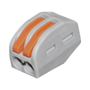 Conector Compacto para 1 Cable de Entrada 1 Cable de Salida / Cables Compatibles 12AWG-28AWG