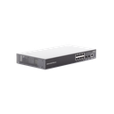 Switch PoE+ Gigabit Administrable / 8 puertos 10/100/1000 Mbps + 2 Puertos SFP Uplink / Hasta 120W / Compatible con GWN Cloud.