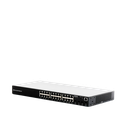 Switch Gigabit Administrable / 24 puertos 10/100/1000 Mbps + 4 Puertos SFP Uplink / Compatible con GWN Cloud.
