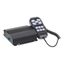 Sirena Vehicular de 100W de Potencia, Con Controlador Unimando Para Control de Tonos, 4 Salidas Auxiliares y Microfono