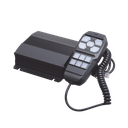 Sirena Vehicular de 100W de Potencia, Con Controlador Unimando Para Control de Tonos, 4 Salidas Auxiliares y Microfono