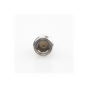 Conector N Hembra Hermético, montaje Frontal en 2D Plano.
