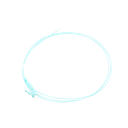 Pigtail de Fibra Óptica Simplex LC, PVC, OM4 50/125, Aqua, 1 Metro (3.28 Pies)