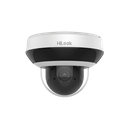 Mini Domo PTZ IP 2 Megapixel / 4X Zoom / H.265+ / 20 mts IR EXIR / WDR 120dB / PoE / IK10 / Exterior IP66 / Ultra Baja Iluminación / Micrófono Integrado / PoE