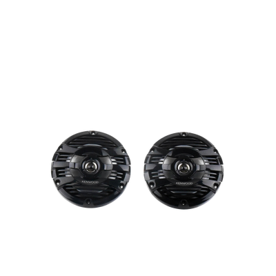 Par de Altavoz Marino de 6.5" / 2 Vías / 4 Ohm / 50W RMS / PP Resistente al Agua / Rejilla UV
