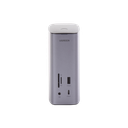 HUB USB-C (Docking Revodok Pro) 12 en 1 | 2 USB-A 3.0 | 1 USB-C PD Carga 100W | 1 USB-A 3.1 | 1 USB-C 3.1 | HDMI 4K | HDMI 8K Ultra HD | Display Port 4K | RJ45 (Gigabit) | Lector Tarjeta SD + Micro SD (TF) | Jack Audio 3.5mm.