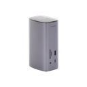 HUB USB-C (Docking Revodok Pro) 12 en 1 | 2 USB-A 3.0 | 1 USB-C PD Carga 100W | 1 USB-A 3.1 | 1 USB-C 3.1 | HDMI 4K | HDMI 8K Ultra HD | Display Port 4K | RJ45 (Gigabit) | Lector Tarjeta SD + Micro SD (TF) | Jack Audio 3.5mm.